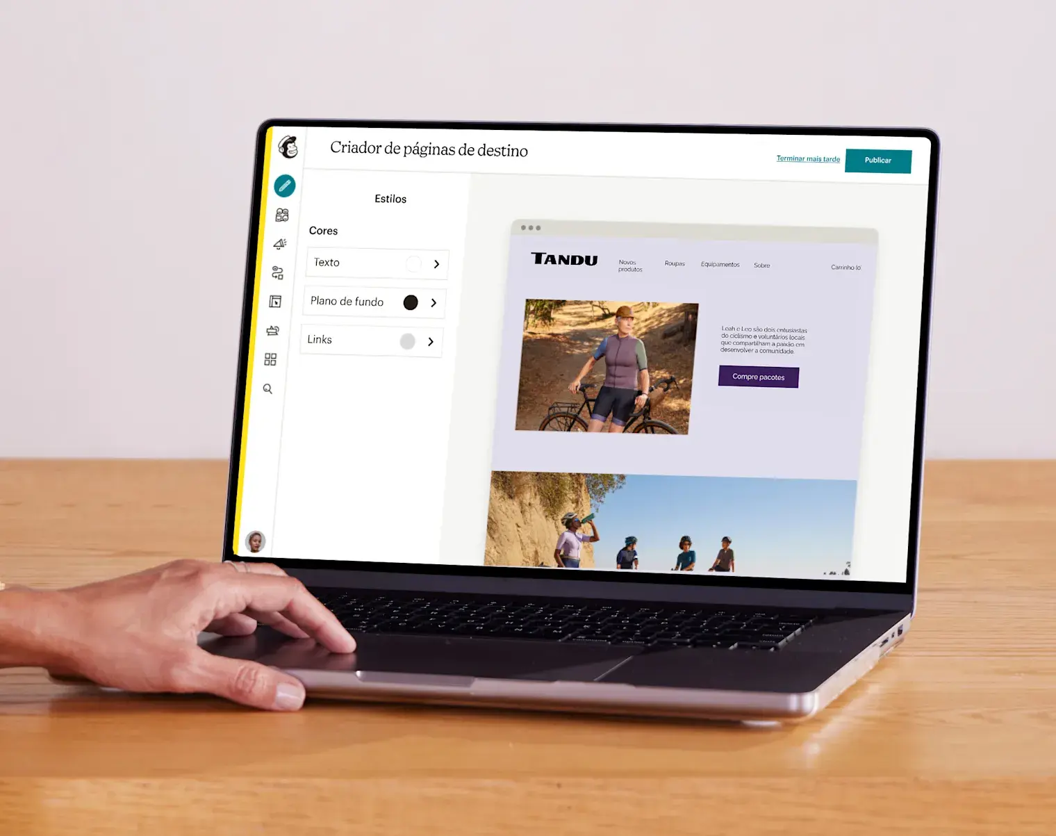 Página web desarrollada en Ecuador